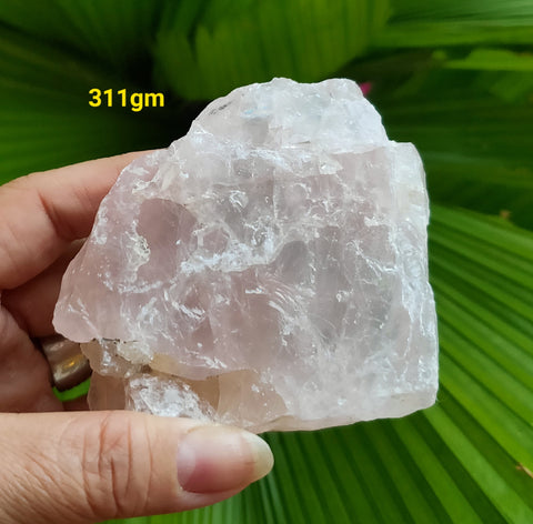 Rose Quartz raw 311gm