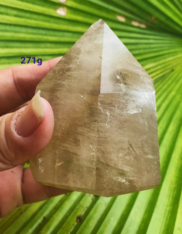 Citrine Natural Point stand 271g