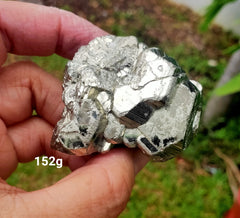 AA Pyrite Cubic 152g *with calcite growth
