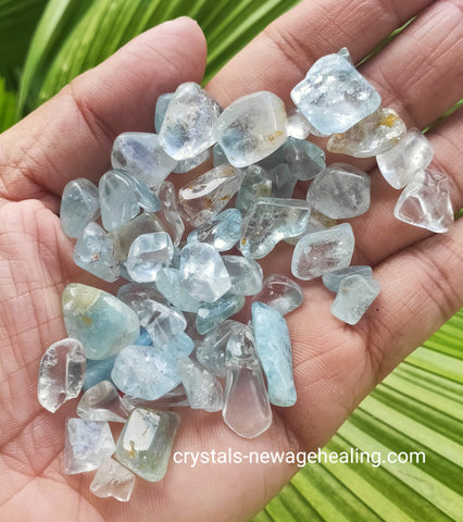 Blue Topaz chips