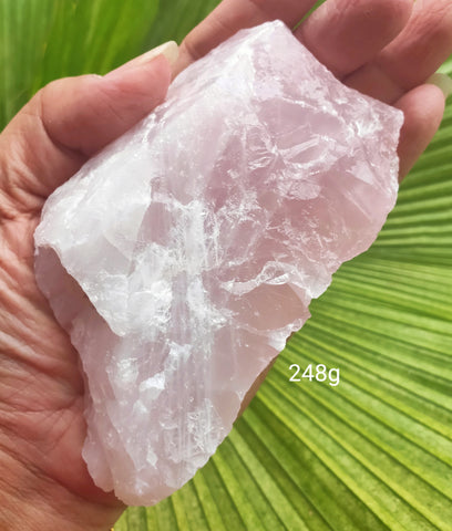 Rose Quartz raw 248g
