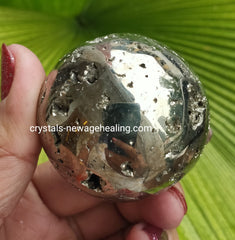 Pyrite Sphere / Ball AAA quality