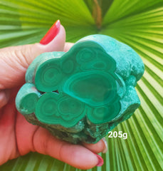 Malachite free form 205g