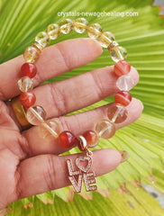 Bracelet-  I am Blessed with Abundance $$$