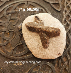 Staurolite Fairy Cross from Russia