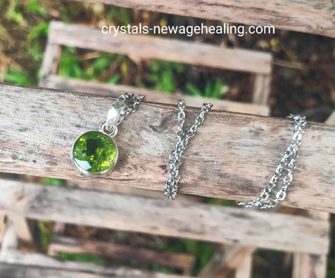 Pendant- Peridot Round