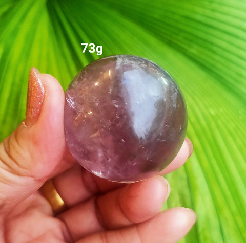 Amethyst crystal ball / sphere