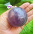 Amethyst crystal ball / sphere