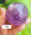 Amethyst crystal ball / sphere