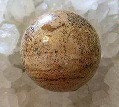 Jasper crystal ball / sphere