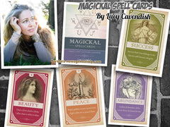 Oracle cards Magickal Spellcards by Lucy Cavendish