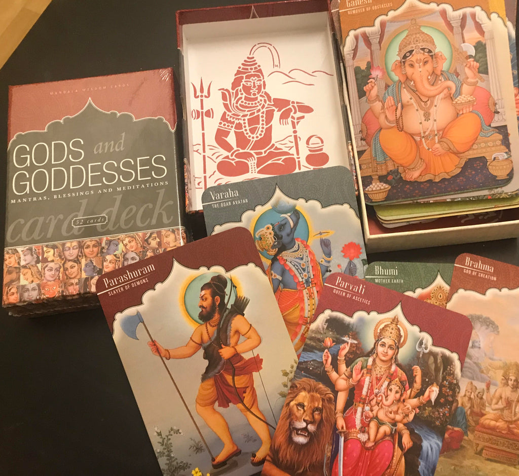 Oracle cards- God & Goddess Mantras, Blessings, and Meditations