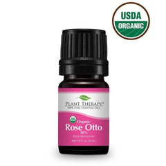 Plant Therapy- Rose Otto ORGANIC Essential Oil 5 ml Diluted at 10%