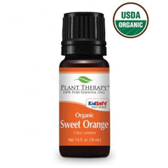 Plant Therapy- Orange (Sweet) Organic Essential Oils 10ml