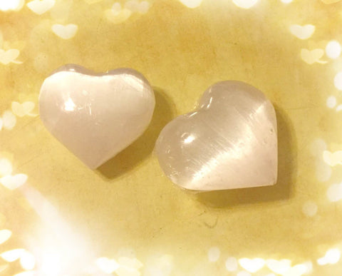 Crystal Selenite- Heart shaped