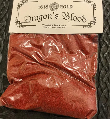 Dragons Blood powder incense 1oz