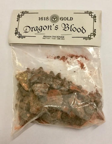 Dragon's Blood Resin Incense- 1oz (28.3gm)