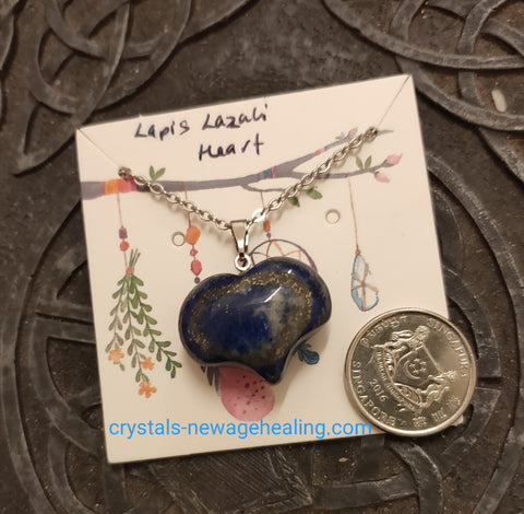 Pendant- Lapis Lazuli Heart