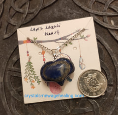 Pendant- Lapis Lazuli Heart